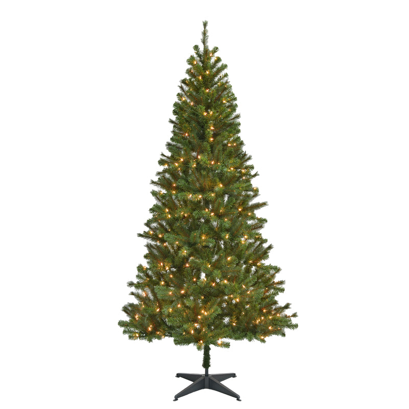 ACE TRADING - HOLIDAY BRIGHT LIGHTS, Celebrations 7-1/2 ft. Slim Incandescent 300 lights Fir Christmas Tree