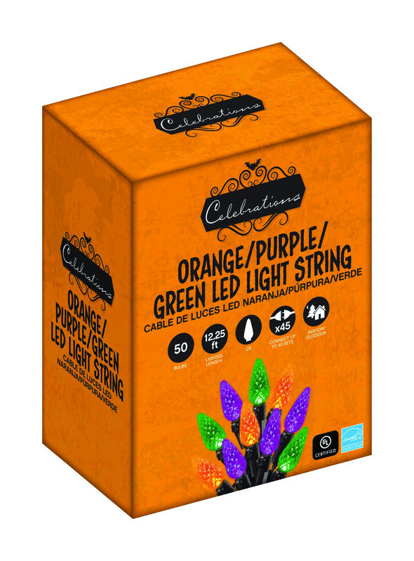 ACE TRADING - WEC, Celebrations Multicolored 50 ct LED String Lights