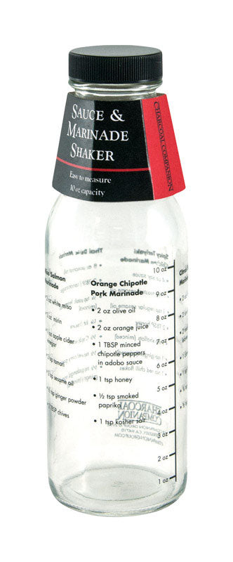 CHARCOAL COMPANION INC, Charcoal Companion  Clear  Marinade Bottle  2 pc.