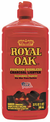 Royal Oak Sales, Charcoal Lighter Fluid, 32-oz. (Pack of 12)