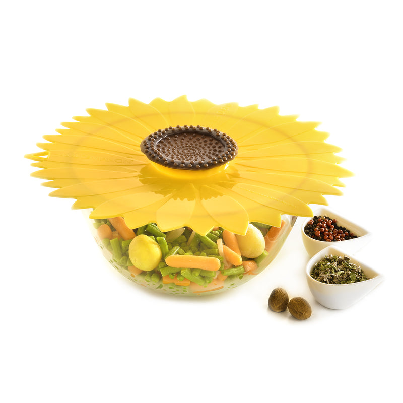 CHARLES VIANCIN GROUP SAS, Charles Viancin  11 in. L Yellow  Large Sunflower Lid