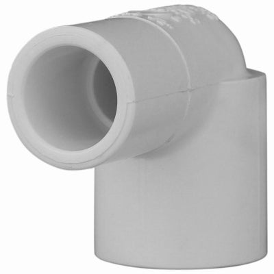 CHARLOTTE PIPE & FOUNDRY CO, Charlotte Pipe Schedule 40 1-1/4 in. Spigot X 1-1/4 in. D Slip PVC 90 Degree Street Elbow 1 pk