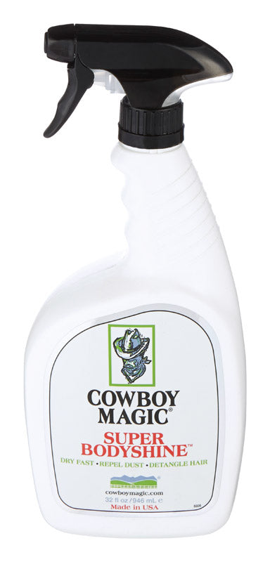 MWI VETERINARY SUPPLY, Cowboy Magic  Liquid  Super Bodyshine  For Horse 32 oz.
