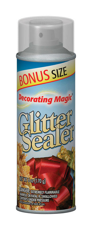 CHASE PRODUCTS CO, Decorating Magic Glitter Sealer Clear Aluminum 1 each (Pack of 12)