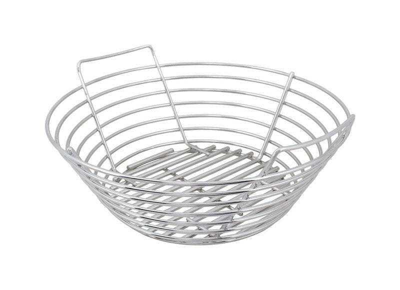 4 R VENTURES LLC, Kick Ash Basket  Stainless Steel  Charcoal Basket  Big Green Egg- Large, Primo All-In-One, Large Grill Dome
