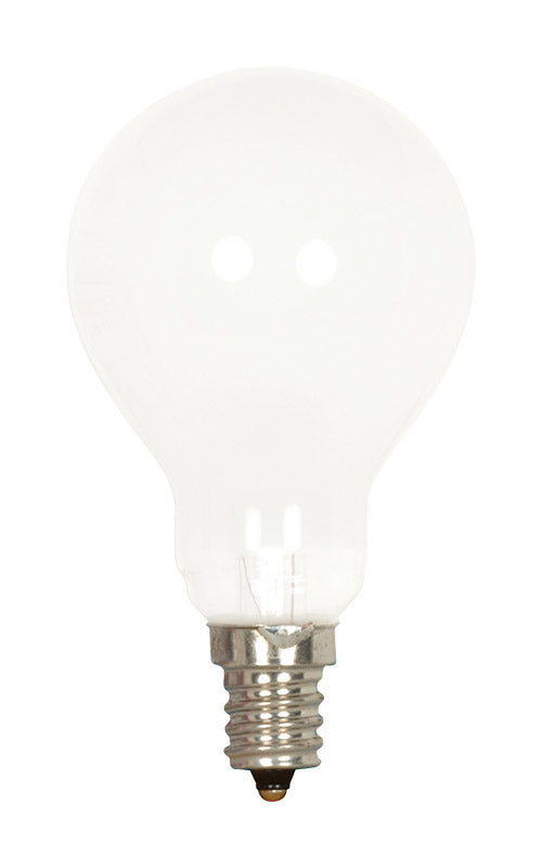 SATCO PRODUCTS INC, Satco 40 W A15 A-Line Incandescent Bulb E12 (Candelabra) Soft White 1 pk